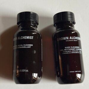 Grown Alchemist Travel Set Facial Cleanser + Body Cleanser - 50ml Each